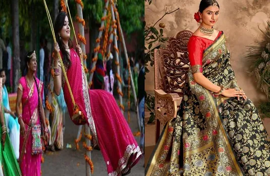 Hariyali Teej Fashion Trends: हरियाली तीज पर इन लेटेस्ट साड़ी डिजाइन से लुक बनाएं डिफरेंट, देखते रह जाएगें सब