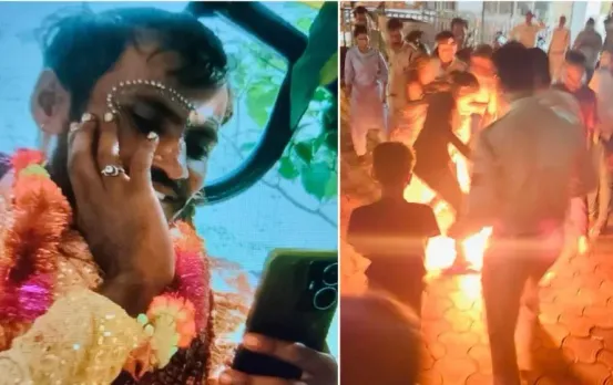 बारात के दिन पुलिस कस्टडी में दूल्हे की मौत: दूल्हन ने अपने ऊपर डाला पेट्रोल, चाची ने लगाई आग; जानें क्या है पूरा मामला