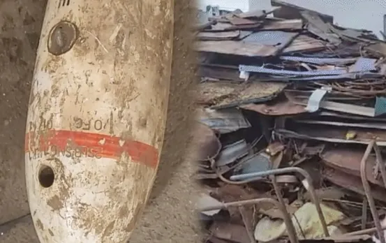 बैतूल के कबाड़खाने से मिले बम के खोखे: पुलिस ने कबाड़खाने के संचालक को लिया हिरासत में, आस-पास का इलाका किया सील