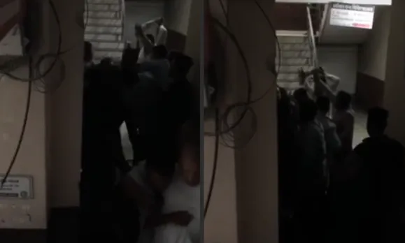 बहस के बाद आपस में भिड़े बीजेपी कार्यकर्ता: विधायक कार्यालय के बाहर चाकूबाजी, विधायक बोले में दोनों को नहीं जानता