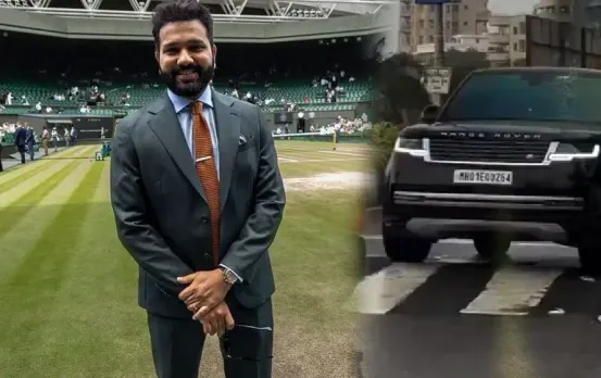 Rohit Sharma Mumbai Street: मुंबई की सड़कों पर कार में घूमते नजर आए रोहित शर्मा, कप्तान की नंबर प्लेट देख चौंक गए फैंस