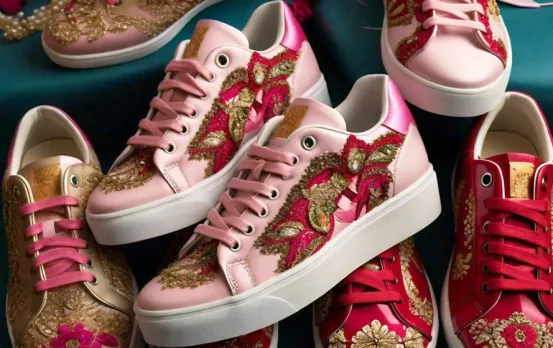 Sneaker Design For Bride: शादी में लहंगे के साथ फूटवियर के लिए खूब जचेंगे ब्राइड स्नीकर्स, इन 5 डिज़ाइन से लें आईडिया