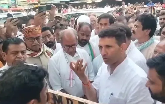 भिंड कलेक्टर के खिलाफ कांग्रेस ने खोला मोर्चा: पीसीसी चीफ जीतू पटवारी और दिग्विजय सिंह ने की FIR दर्ज कराने की मांग