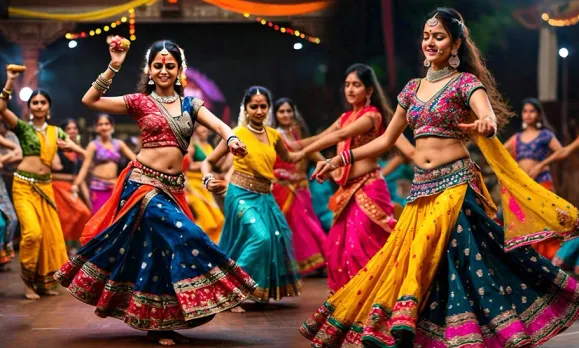 Navratri Garba Night Outfit Ideas: नवरात्रि गरबा नाईट के लिए ट्राई करें ये शानदार आउटफिट्स, फ्रेंड्स के बीच दिखेंगी ख़ास
