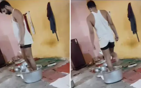 जबलपुर में पैरों से गूंथा मोमोज के लिए मैदा: वीडियो वायरल होने के बाद दुकान मालिक और उसका साथी गिरफ्तार