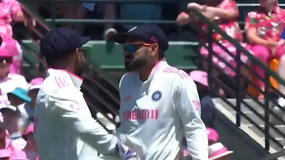 Virat Kohli mocks Australian fans