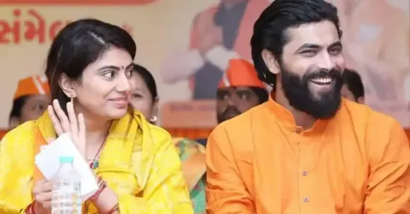 Who is Ravindra Jadeja's wife?