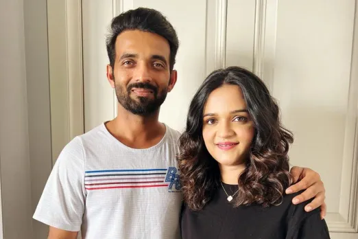 Who is Ajinkya Rahane's wife?