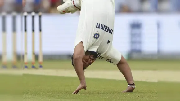 Rishabh Pant reveals the reason behind somersault celebration after his century