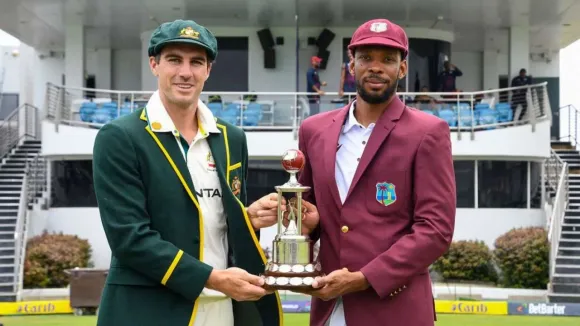West Indies and Australia reveal their playing XIs for first Test