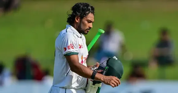 Najmul Hossain Shanto steps down as Test captain