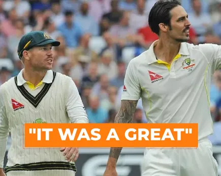 David Warner hits back Mitchell Johnson