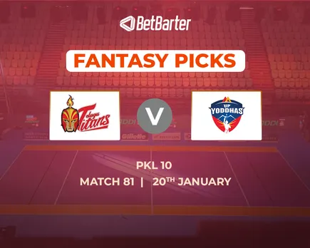 TEL vs UP Dream11 