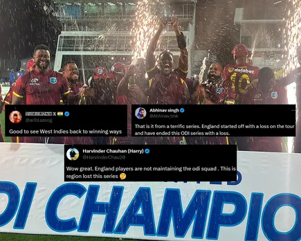 West Indies beat England by 2-1 