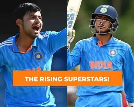 Saumya Pandey and Uday Saharan, Under-19 World Cup 2024 (File Photo: X)