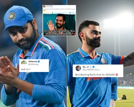 Rohit Sharma and Virat Kohli (File Photo: X) 