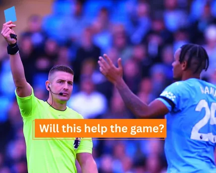 Blue Card in Football