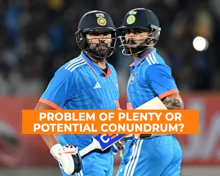 Virat Kohli, Rohit Sharma and Shubman Gill (File Photo: X) 