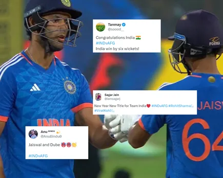 Shivam Dube and Yashasvi Jaiswal, India vs Afghanistan (File Photo: X) 