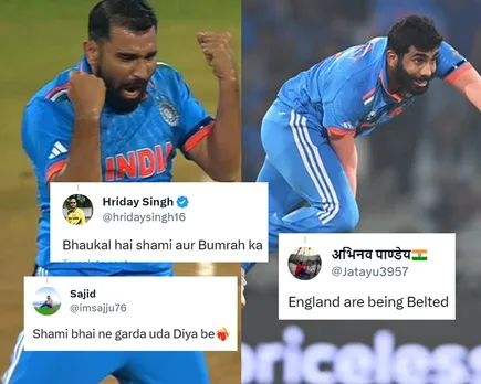Jasprit Bumrah and Mohammed Shami (File Photo, Twitter)