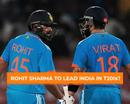Virat Kohli and Rohit Sharma (Source: Twitter)