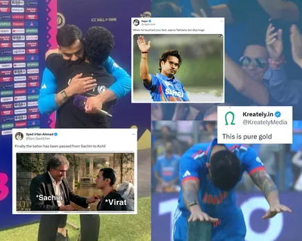 Sachin Tendulkar and Virat Kohli (File Photo: Twitter) 