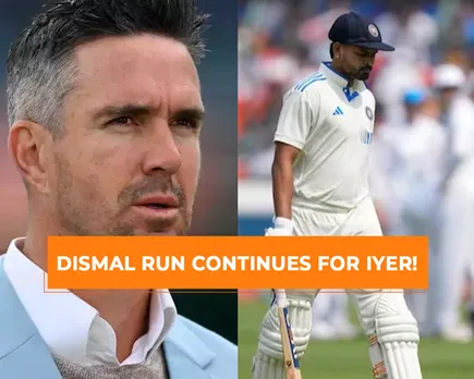 Shreyas Iyer and Kevin Pietersen (File Photo: X)