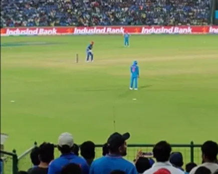 Fans chanting Virat Kohli's name to tease Naveen-ul-Haq (File Photo, Twitter)