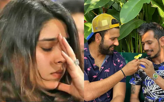 Yuzvendra Chahal and Ritika Sajdeh involve in banter