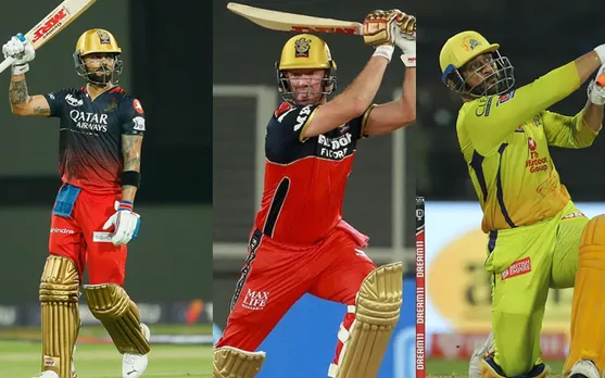 MS Dhoni and AB de Villiers