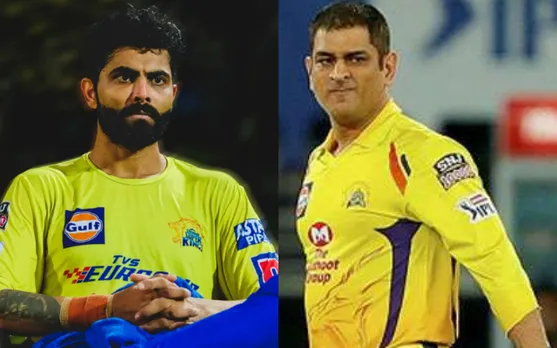 Ravindra Jadeja and MS Dhoni for Chennai