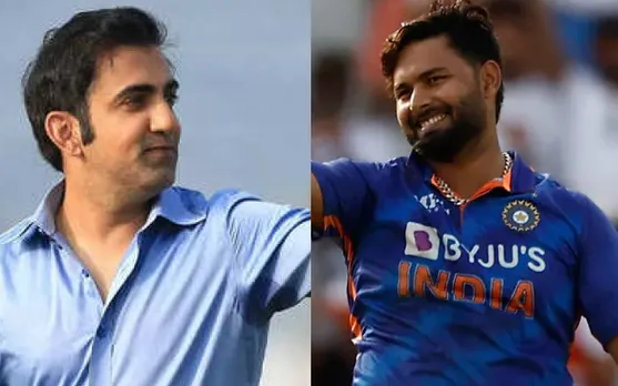 Gautam Gambhir and Rishabh Pant