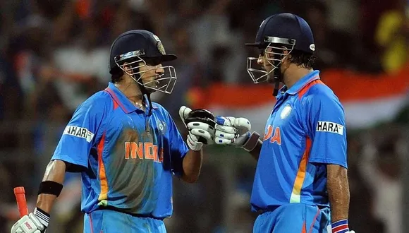 Gautam Gambhir and MS Dhoni