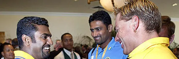 Shane Warne and Muttiah Muralitharan