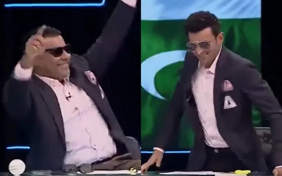 Shoaib Malik and Waqar Younis