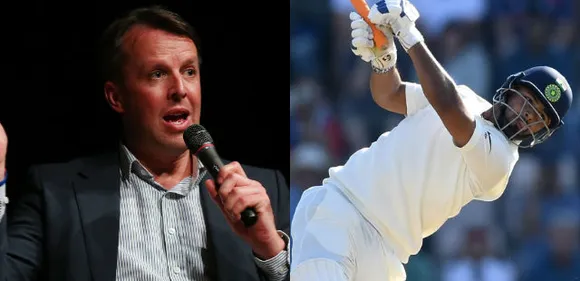 Graeme Swann and Rishabh Pant