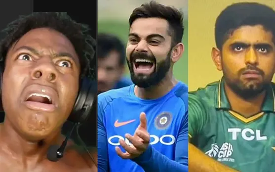 Speed, Virat Kohli and Babar Azam (Source - Twitter)