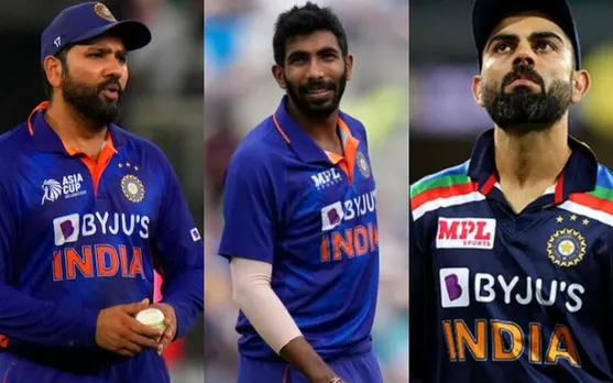 Rohit Sharma-Jasprit Bumrah-Virat Kohli