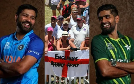 England's Barmy Army on India vs Pakistan clash