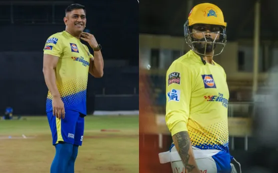 MS Dhoni Ravindra Jadeja