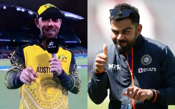 Virat Kohli and Glenn Maxwell