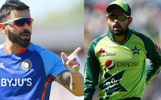 Virat Kohli and Babar Azam