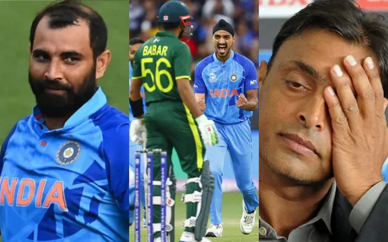 Shoaib Akhtar and Mohammad Shami