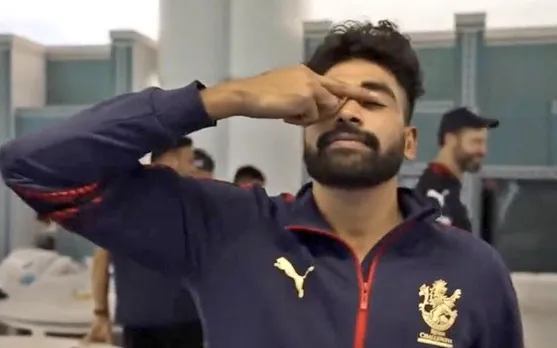 Mohammad Siraj (Source - Twitter)