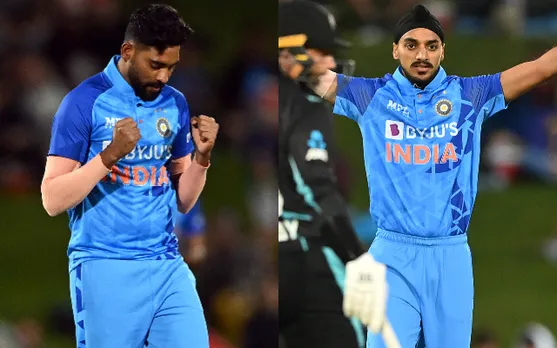 Arshdeep Singh and Mohammed Siraj