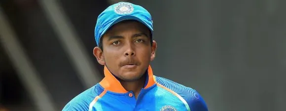 India players Prithvi Shaw