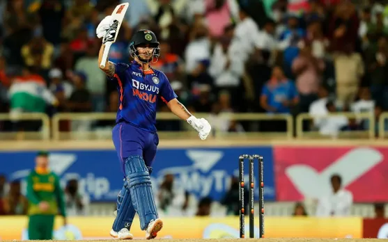 Ishan Kishan for India against South Africa, 2nd ODI