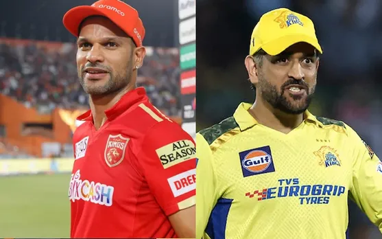 Shikhar Dhawan and MS Dhoni, IPL 2023