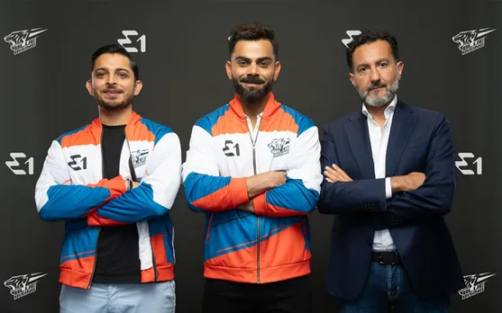 Virat Kohli launches Team for UIM E1 World Championship