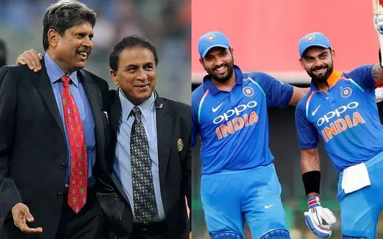 Kapil Dev and Sunil Gavaskar